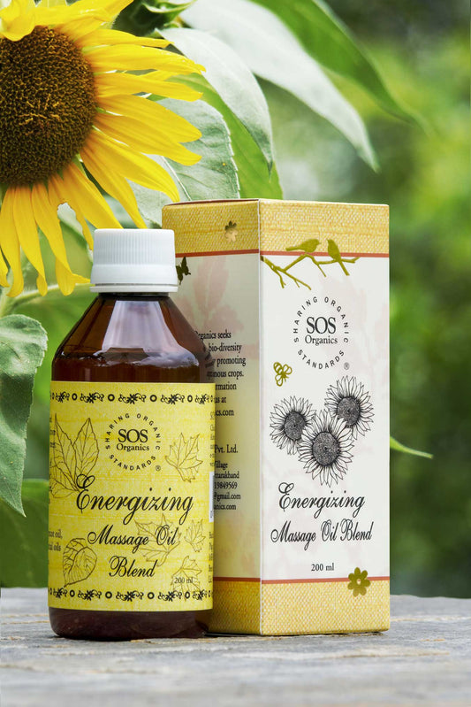 Energizing Massage Oil Blend