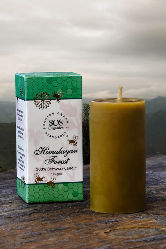 Himalayan Forest Beeswax Candle