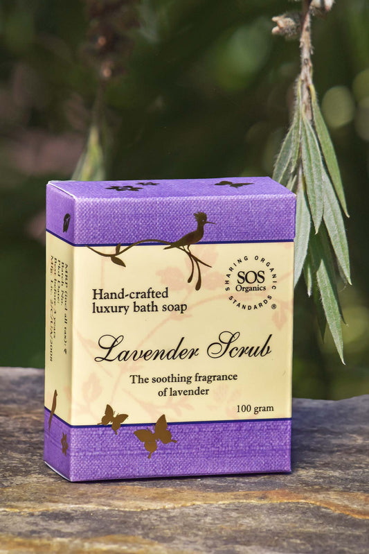 Lavender Luxury Scrub Soap