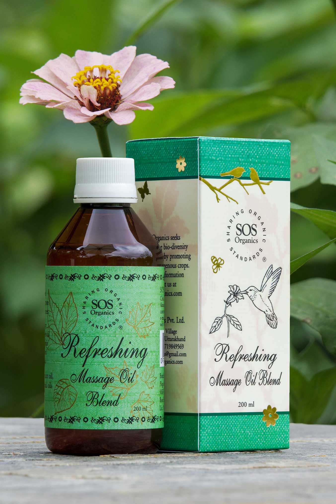 Refreshing Massage Oil Blend