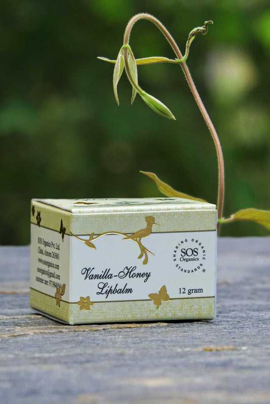 Natural Vanilla-Honey Lipbalm